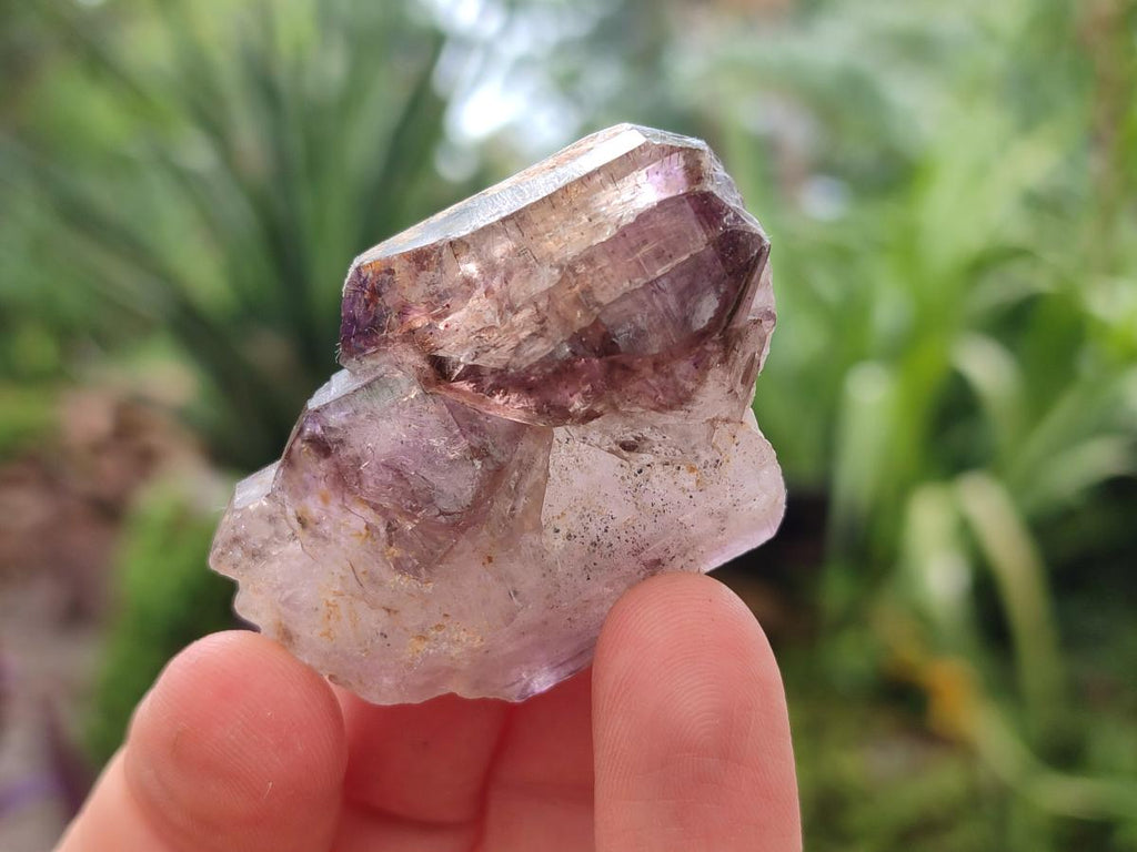 Natural Smokey Amethyst Crystals x 24 From Chiredzi, Zimbabwe