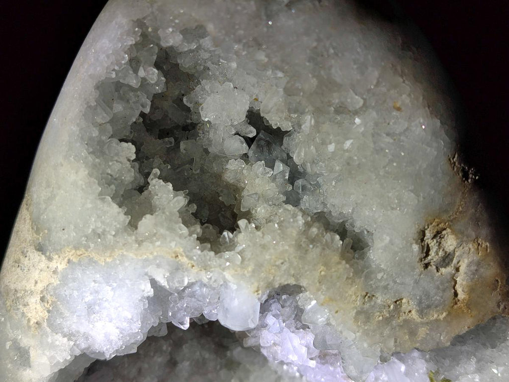 Polished Large Blue Celestite Egg x 1 From Sakoany, Madagascar