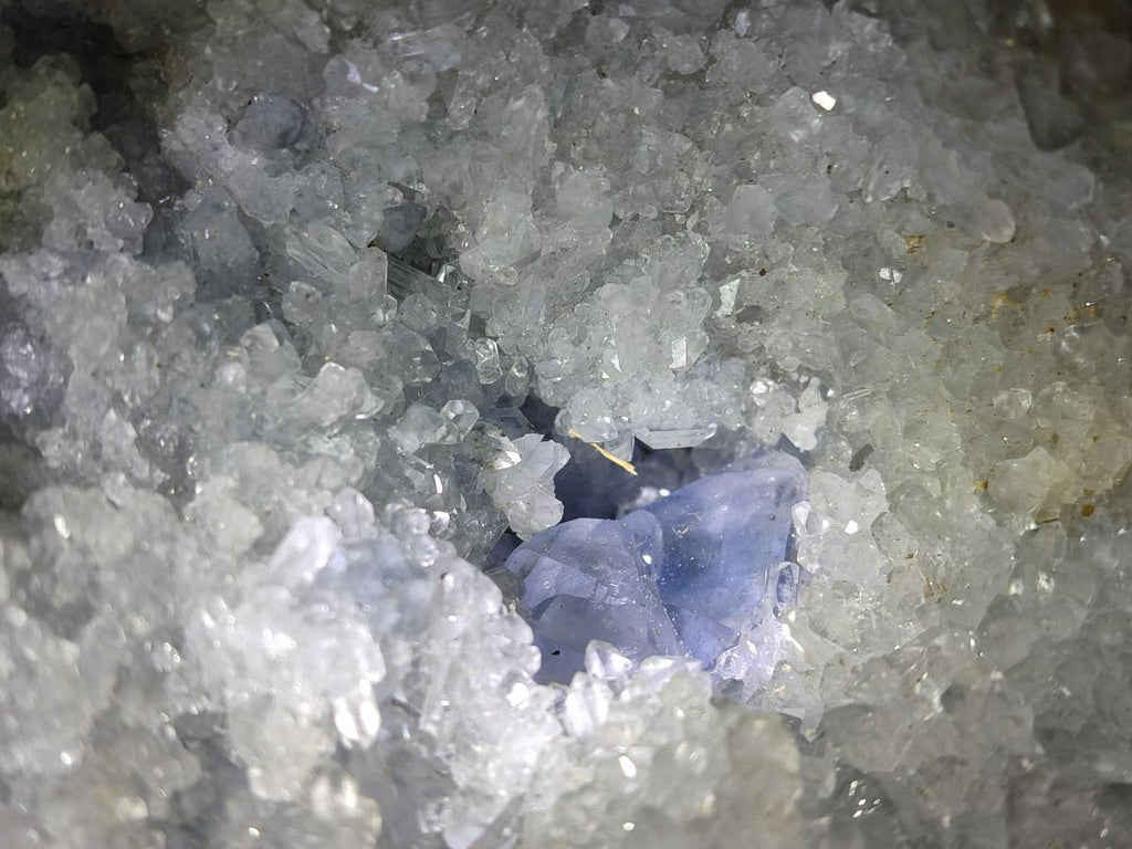 Polished Large Blue Celestite Egg x 1 From Sakoany, Madagascar