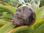Hand Made Smokey Quartz Skull Carvings x 3 From Madagascar