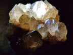 Natural Smokey Phantom Quartz Clusters x 2 From Luena, Congo
