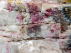 Natural Cobbed Pink Rubelite Tourmaline x 35 From Ambatondrazaka, Madagascar