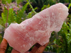 Natural Cobbed Rose Quartz Specimens x 5 From Northern Cape, South Africa