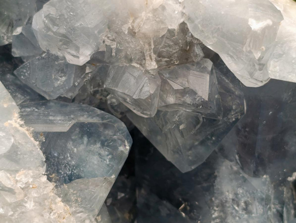 Polished Large Blue Celestite Egg x 1 From Sakoany, Madagascar