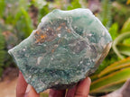 Natural Swazi Jade Cobbed Specimens x 12 From Swaziland