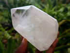 Polished Clear Quartz Display Crystals x 2 From Madagascar