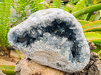Natural Large Blue Celestite Geode Specimen x 1 From Sakoany, Madagascar
