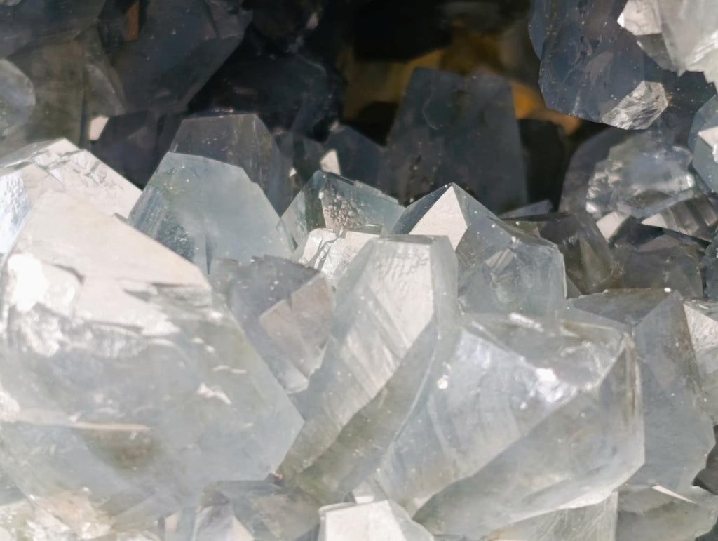 Natural Large Blue Celestite Geode Specimen x 1 From Sakoany, Madagascar
