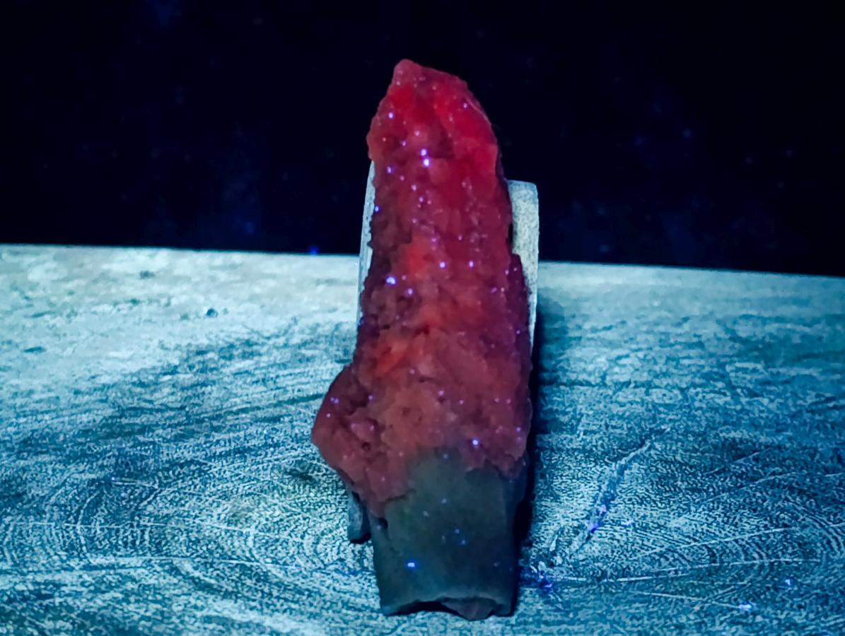 Natural Drusy Quartz Coated Spearhead Calcite Crystals x 24 From Albert's Mountain, Lesotho