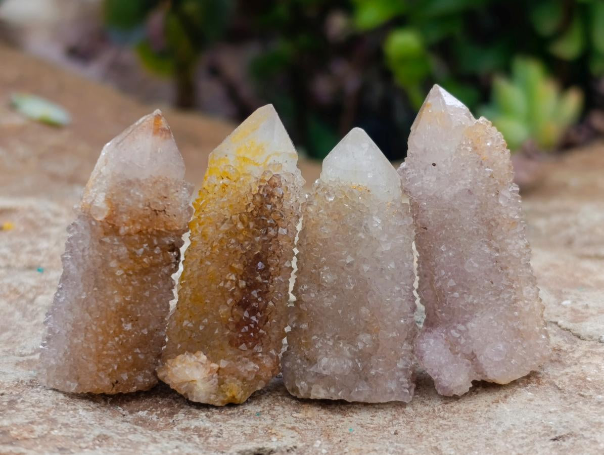 Natural Amethyst Spirit Quartz Crystals x 70 From Boekenhouthoek, South Africa