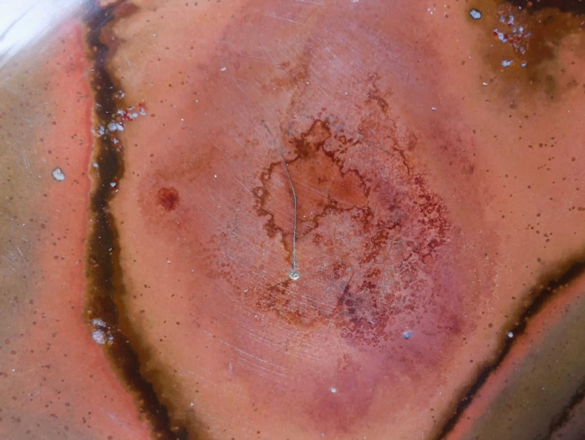 Polished Polychrome Jasper Standing Free Forms x 6 From NW Coast, Madagascar