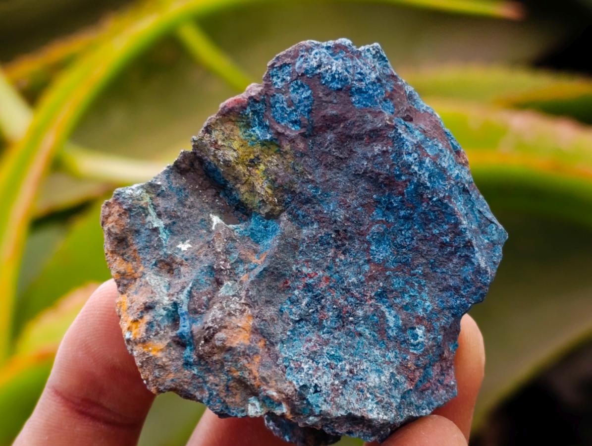 Natural Rough Shattuckite Specimens x 35 From Kaokoveld, Namibia