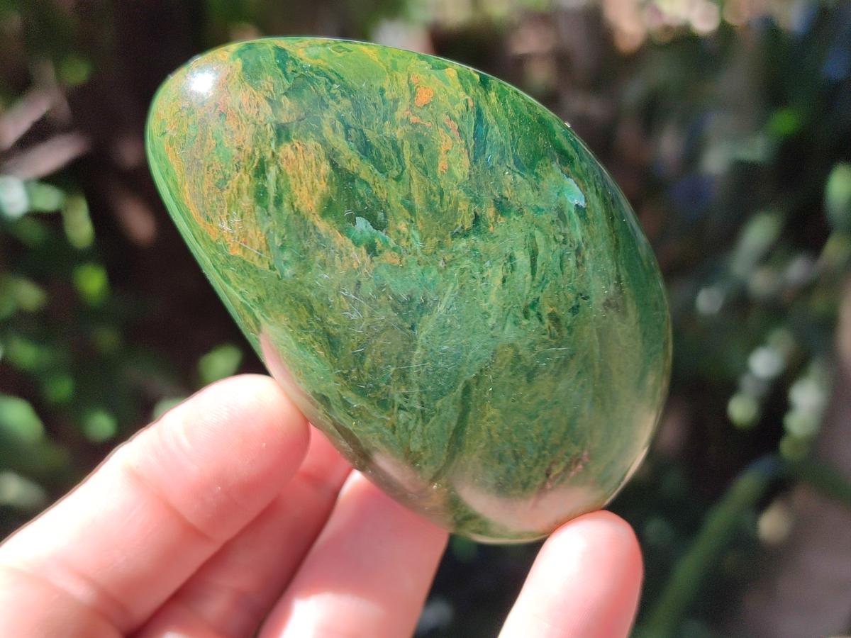 Polished Large Verdite Free Forms x 6 From Zimbabwe