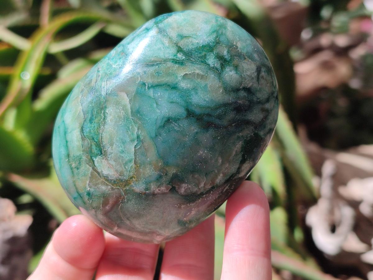 Polished Large Verdite Free Forms x 6 From Zimbabwe