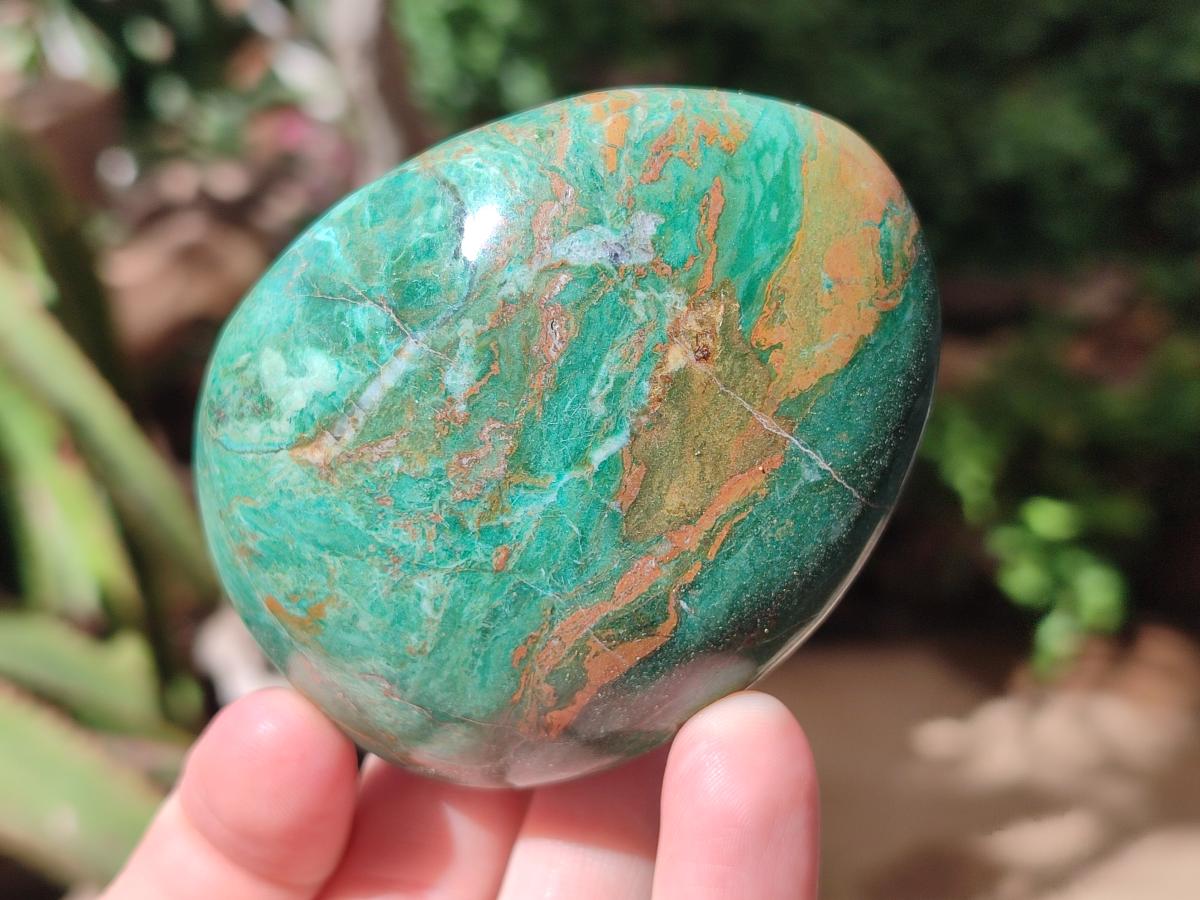 Polished Large Verdite Free Forms x 6 From Zimbabwe