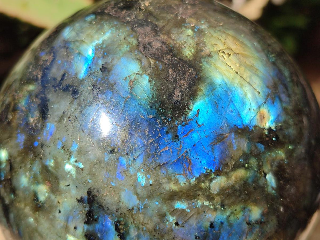 Polished Large Labradorite Sphere x 1 From Madagascar