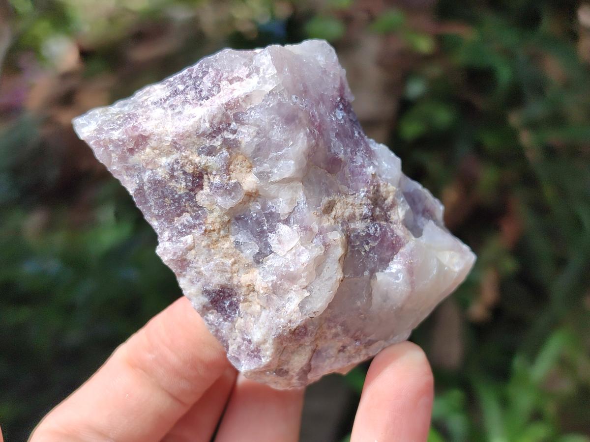 Natural Purple Lepidolite Cobbed Specimens x 24 From Rubicon Mine, Namibia