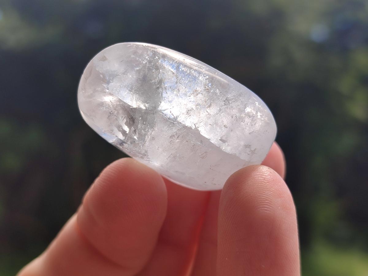 Polished Blue Celestite Galet Free Forms x 20 From Sakoany, Madagascar