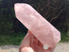 Polished Large Gemmy Rose Quartz Crystal Points x 2 From Madagascar