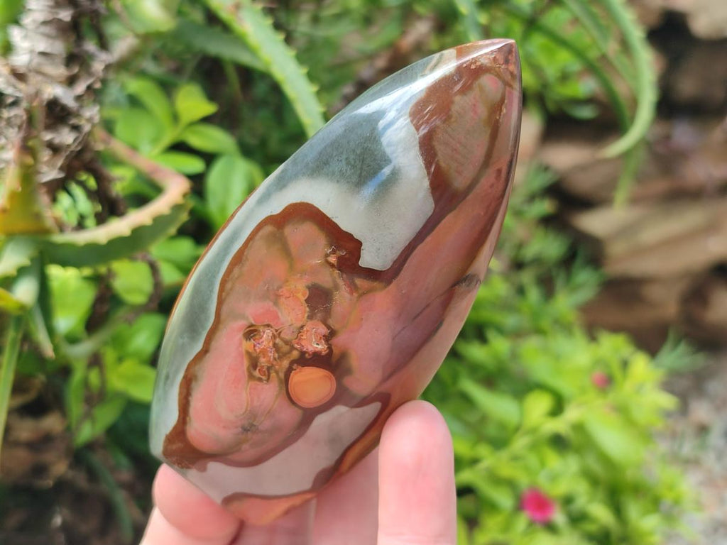 Polished Mixed Selected Multi Mineral Items x 6 From Madagascar