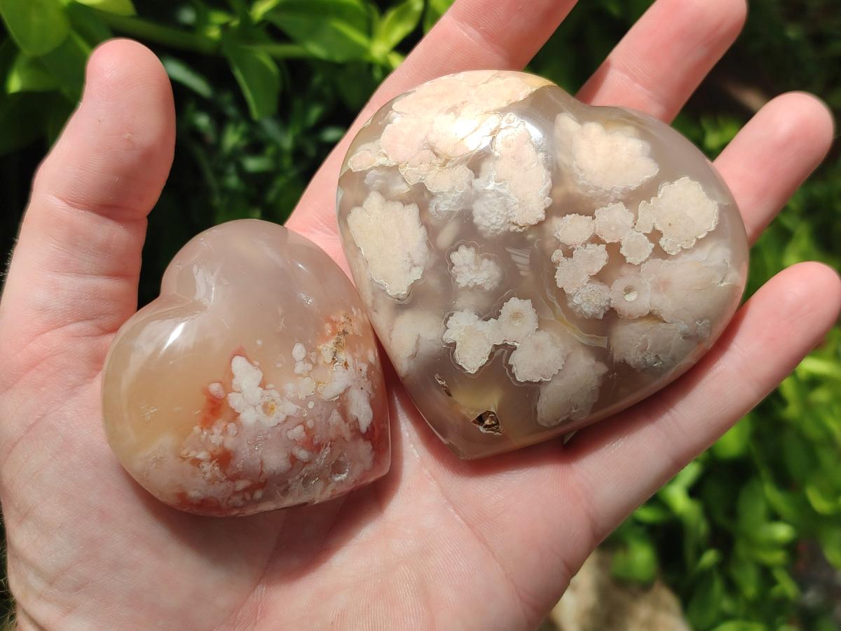 Polished Mixed Selected Multi Mineral Items x 6 From Madagascar