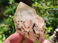 Natural Smokey Phantom Quartz Clusters and Crystals x 13 From Luena, Congo