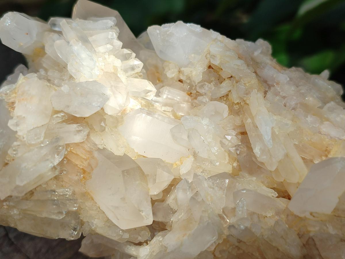 Natural Mixed Quartz Crystal Clusters x 3 From Madagascar
