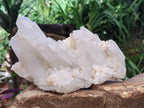 Natural Mixed Quartz Crystal Clusters x 3 From Madagascar