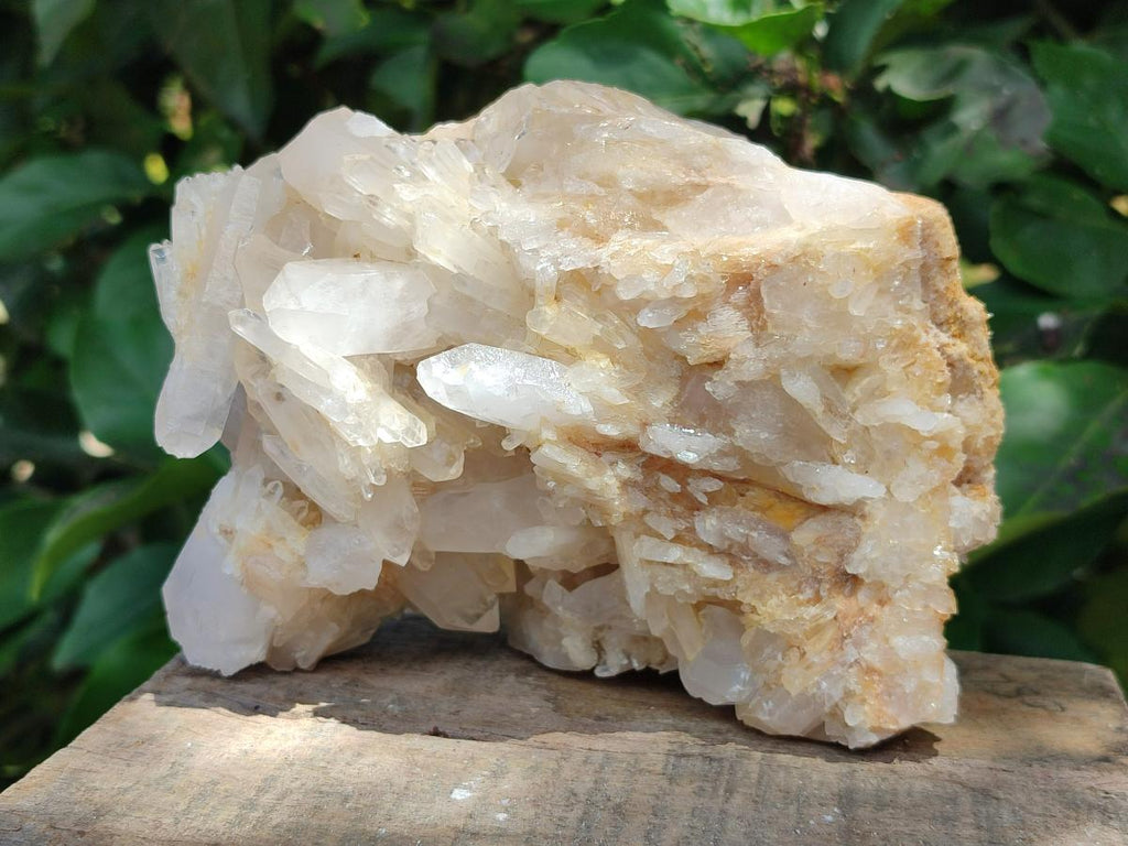 Natural Mixed Quartz Crystal Clusters x 3 From Madagascar