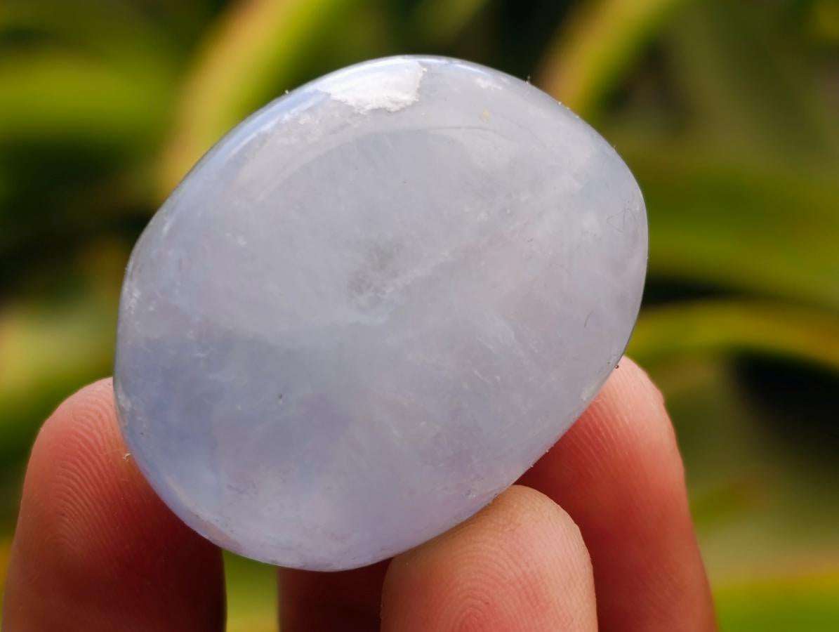 Polished Gemmy Blue Celestite Free Forms x 35 From Sakoany, Madagascar