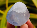 Polished Gemmy Blue Celestite Free Forms x 35 From Sakoany, Madagascar