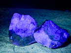 Natural Watermelon Fluorite Cobbed Specimens x 35 From Uis, Namibia