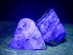 Natural Watermelon Fluorite Cobbed Specimens x 35 From Uis, Namibia