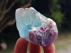 Natural Watermelon Fluorite Cobbed Specimens x 35 From Uis, Namibia