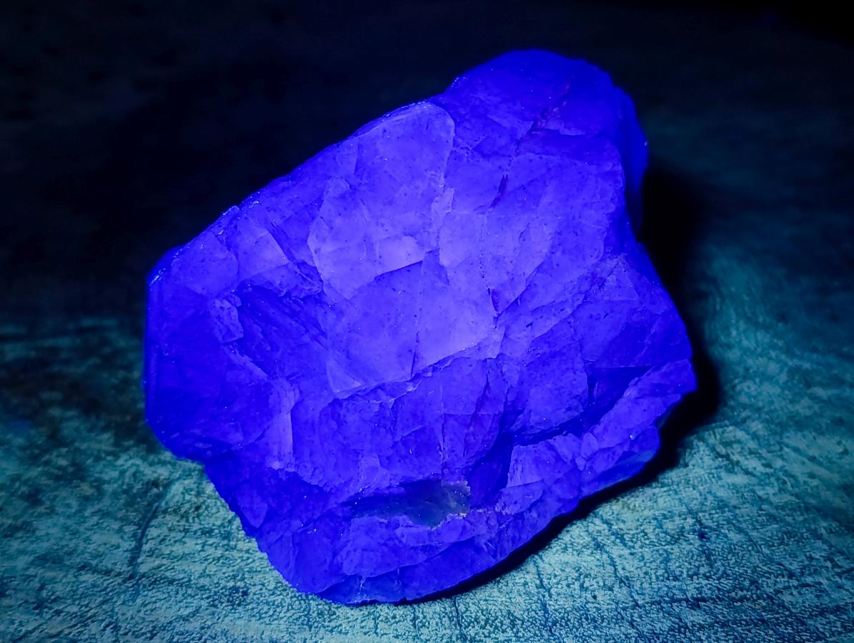 Natural Watermelon Fluorite Cobbed Specimens x 4 From Uis, Namibia