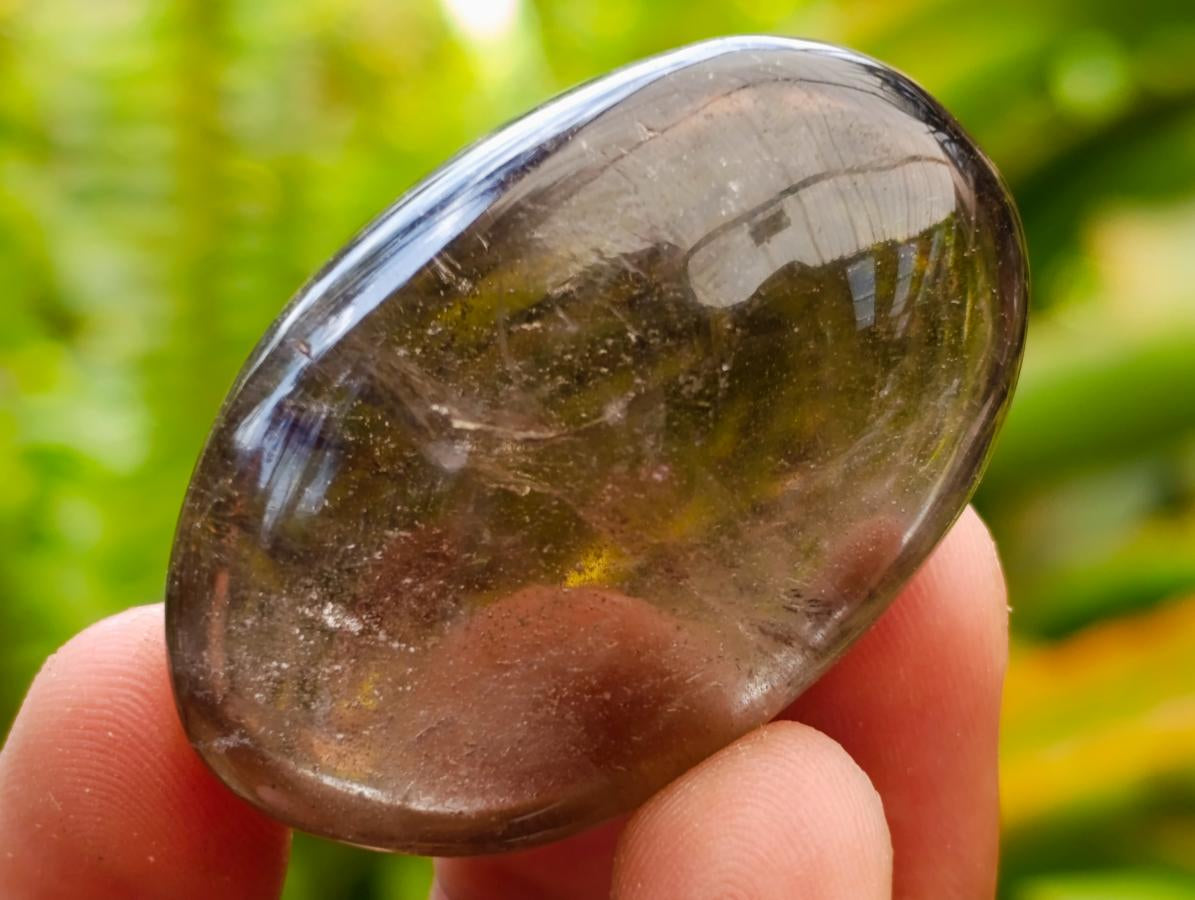 Polished Mixed Mineral Galets x 29 From Madagascar