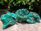 Natural Silky Malachite Specimens x 35 From Kasompe, Congo