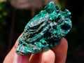 Natural Silky Malachite Specimens x 35 From Kasompe, Congo