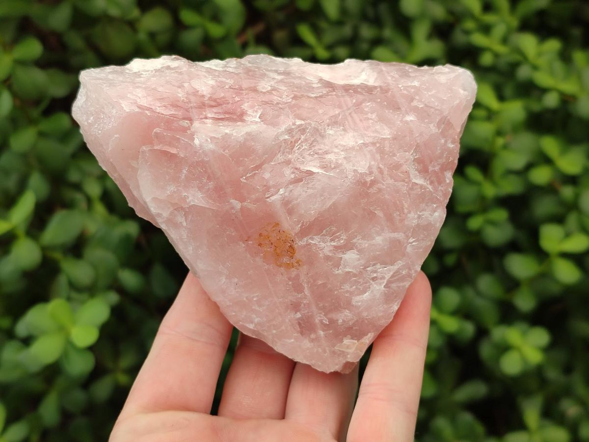 Natural Cobbed Rose Quartz Specimens x 6 From Northern Cape, South Africa - Toprock Gemstones and Minerals 