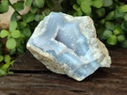Natural Blue Lace Agate Specimens x 3 From Nsanje, Malawi - Toprock Gemstones and Minerals 