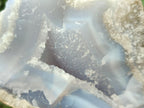 Natural Blue Lace Agate Specimens x 3 From Nsanje, Malawi - Toprock Gemstones and Minerals 