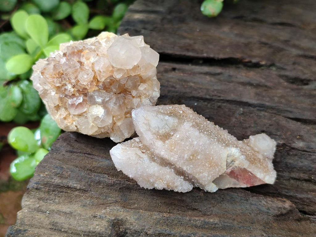 Natural Mixed Spirit Quartz Clusters x 35 From Boekenhouthoek, South Africa