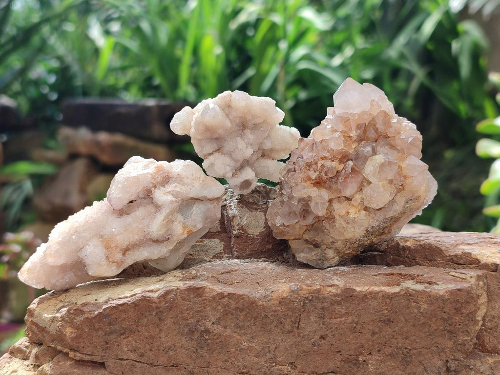 Natural Mixed Spirit Quartz Clusters x 35 From Boekenhouthoek, South Africa