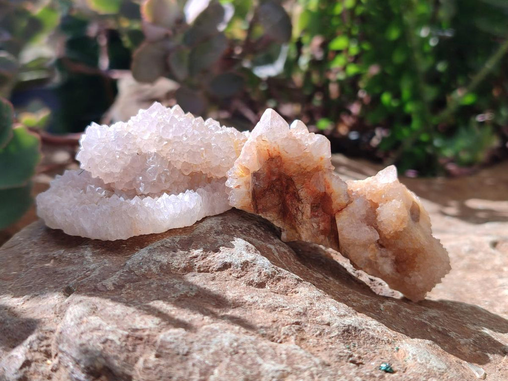 Natural Mixed Spirit Quartz Clusters x 35 From Boekenhouthoek, South Africa