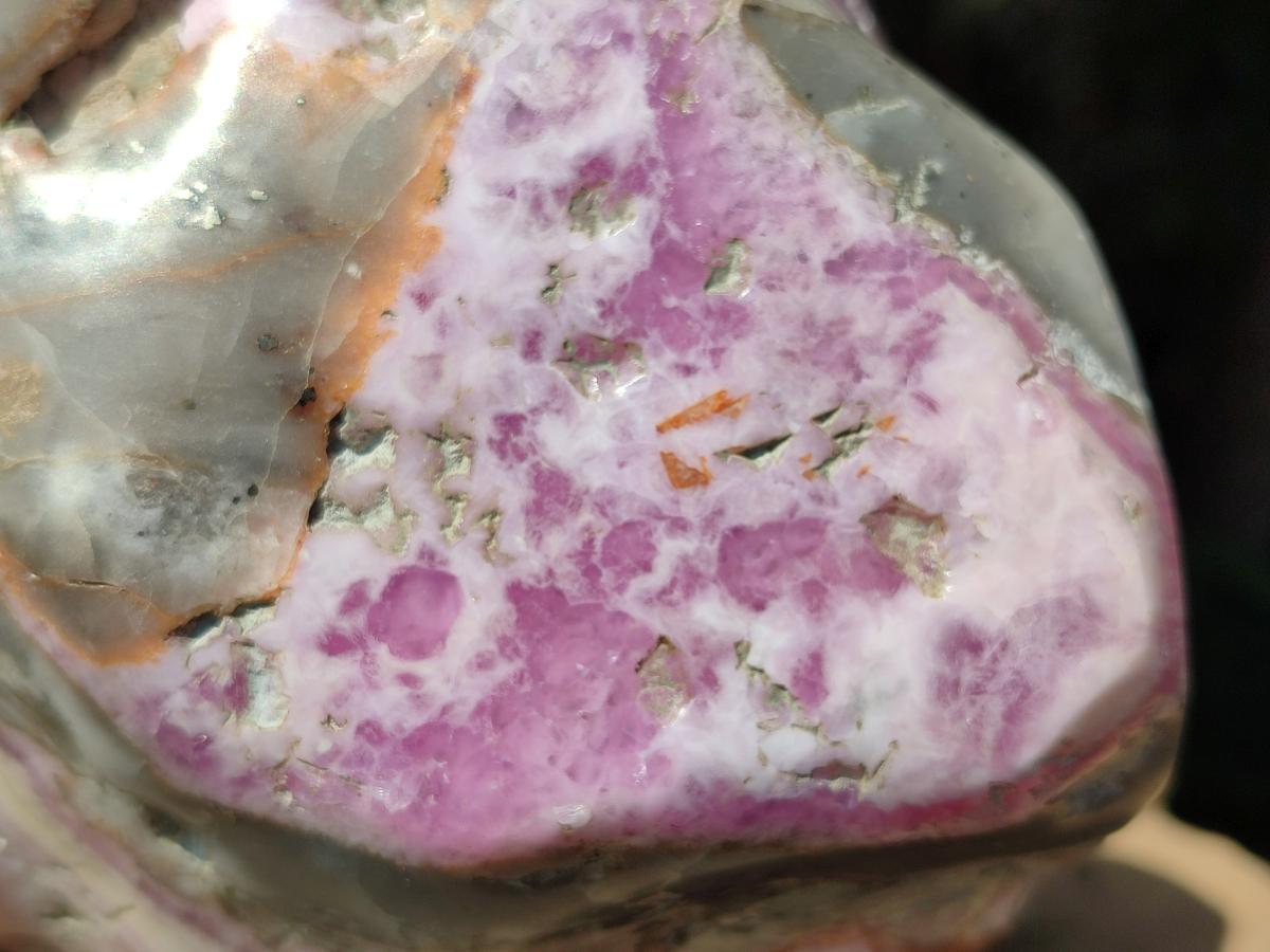 Polished XXL Cobaltion Dolomite Free Form x 1 From Kakanda, Congo