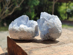 Natural Blue Celestite Specimens x 25 From Sakoany, Madagascar