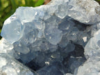 Natural Blue Celestite Specimens x 2 From Sakoany, Madagascar