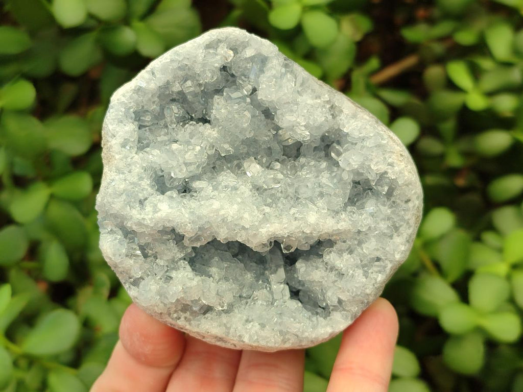Natural Blue Celestite Specimens x 2 From Sakoany, Madagascar