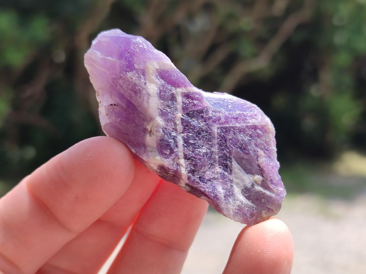 Natural Chevron Amethyst Dogtooth Crystals x 3kg Lot From Zambia