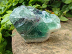 Natural Watermelon Fluorite Cobbed Specimens x 7 From Uis, Namibia